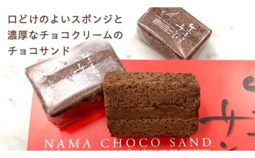 【 数量限定 】 生チョコ サンド 10個  贅沢 濃厚 スイーツ デザート ケーキ チョコレート 冷凍