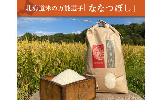 300005002【令和6年度産】北海道 厚田産米 小笠原農場 おぼろづき・ななつぼし各5kg(計10kg)