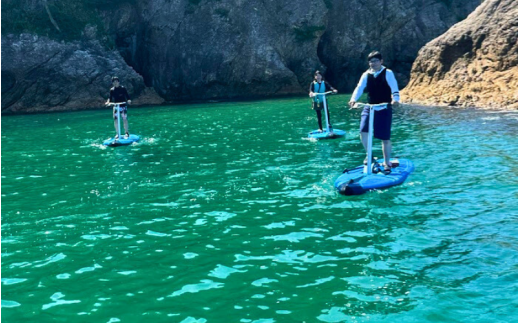 【62027】浦富海岸マリンスポーツ体験券 ペダルSUP体験