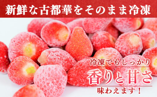 平群の古都華 冷凍いちご ミックスサイズ 約2kg | フルーツ 果物 くだもの いちご 苺 イチゴ 古都華 ことか 冷凍 アイス 製菓 材料 ミックス スムージー  奈良県 平群町 扇田農園