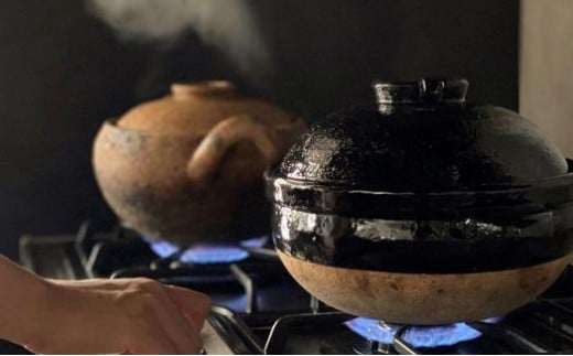 伊賀焼 炊飯 土鍋 かまどさん 三合炊き グッドデザイン賞受賞