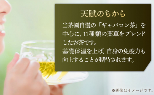 【全3回定期便】【当茶園自慢のお茶セット】ブレンド茶 「天賦のちから」・釜炒り茶 緑茶 ティーバック （120g＋30個入）×2/回【上ノ原製茶園】 [QAO032]