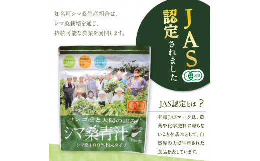 JAS認定！シマ桑青汁（粉末100g）2個