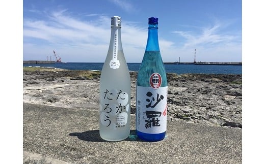 黒糖焼酎一升瓶６本（たかたろう３本・沙羅３本）