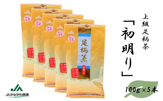 足柄茶【上級】初明り500ｇ（100ｇ×5本）