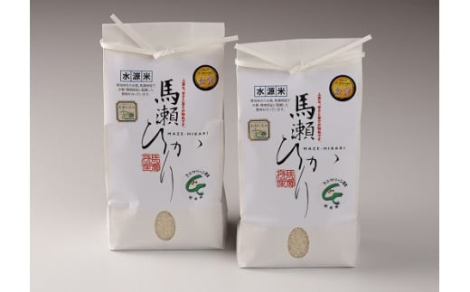 【2024年産米】水源米 馬瀬ひかり (5kg×2袋)  計 10kg まぜひかり コシヒカリ 馬瀬 特産米 地域限定 精米 米 こしひかり 下呂市 10キロ 24000円