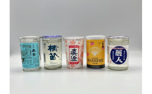 諏訪五蔵飲み比べワンカップセット(180ml×5本セット)