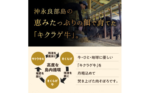 【2025年先行予約】きくらげ牛の肉そぼろ 100g×2セット　C037-003-02