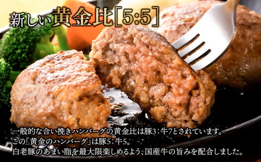 【定期便6ヶ月】国産100％白老合挽ハンバーグ150g×12 国産ハンバーグ 牛肉 豚肉 あいびき 洋食 肉料理 惣菜 冷凍 白老 ふるさと納税 北海道