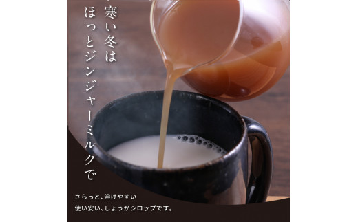 にんじん葉茶＆生姜タレ・シロップセット（ひなたファーム）