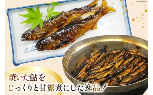 惣菜 鮎の甘露煮 約400g [あゆの是則 宮崎県 日向市 452060876] 魚 魚介 あゆ アユ 真空 常温