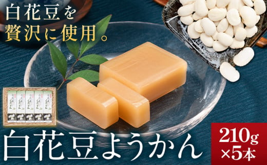 白花豆ようかん 浦幌町農業協同組合 《60日以内に出荷予定》北海道 十勝 浦幌町  ようかん 白花豆 豆