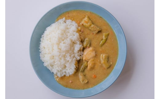 カレー 白オクラカレー 長州どり トロトロカレー ご当地カレー 5箱セット 5食 190g 希少野菜 長門市 オリジナルカレー