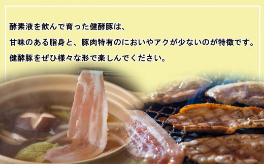 ＜ 定期便 6回 ＞ 北海道産 健酵豚 お楽しみ 福袋 （ 精肉 詰め合わせ ） 隔月 各 2kg 以上 ( 7 ～ 8 パック )　豚肉 精肉 セット 詰め合わせ ブランドポーク