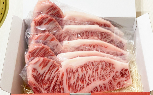 【全3回定期便】長崎和牛サーロインステーキ 1.2kg / 肉 牛肉 ステーキ 長崎 新上五島町