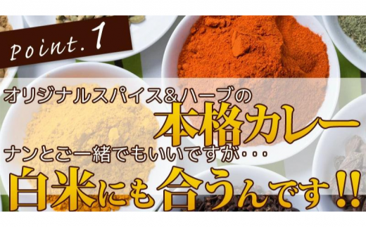 インドカレー 炒め物カレー4種セット