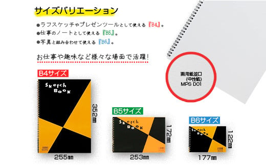 マルマン スケッチブック 3種類 セット B4 B5 B6 合計30冊 画用紙 ノート 雑貨 文房具 メモ帳 イラスト らくがきちょう 絵画 自由帳 仕事 学校 勉強 進学 新学期 お祝 日用品 筆記用具 紙 事務 国産 人気 おすすめ ロングセラー 宮崎県 日南市 送料無料_DC20-24