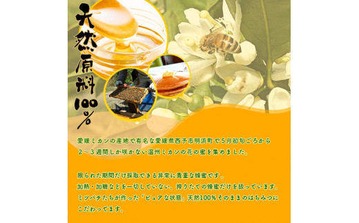 みかん蜂蜜「ジオハニー」170g×３瓶（化粧箱入り）