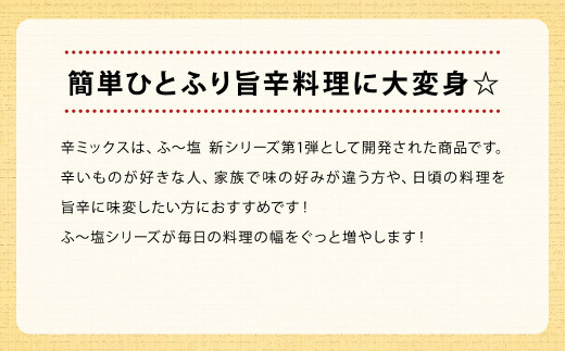 ミラクルすぱいすふ～塩 辛ミックス 3袋セット