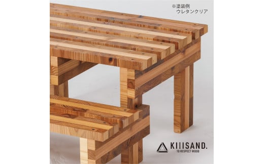 【CL002】＜DIY用＞ ステップ PARTS KIT (木材パーツ19本・ビス74本・ボンド１本) 材木 木 SDGs 木 Kiiisand. CLT 無塗料 鳥取CLT