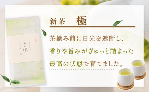 【2024年度産 新茶】 有機栽培茶 極 （100g×3本）【北村茶園・茶の間】 [QAD037] 長崎 お茶 お茶 新茶 有機栽培