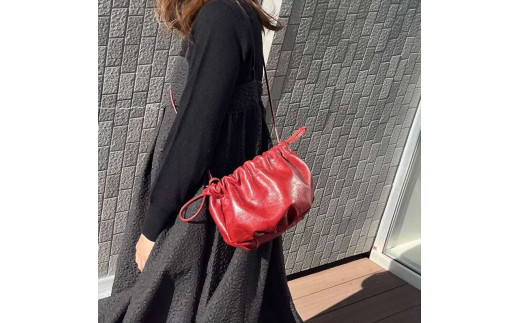 made in HYOGO～Cherry DOLLYBAG（black cherry）