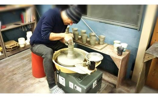 伊賀市陶芸家 雲林院康成作 ごはん茶碗（陶器）