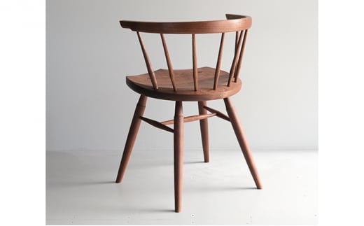 木工yamagen Crescent chair［walnut］【椅子 無垢 木 ウォールナット】