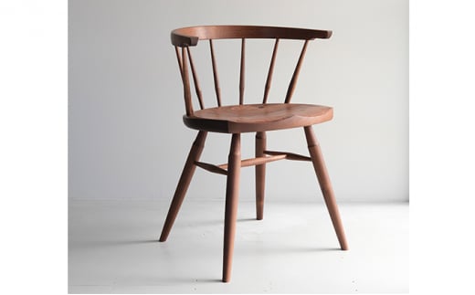 木工yamagen Crescent chair［walnut］【椅子 無垢 木 ウォールナット】