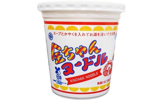 金ちゃんヌードル1箱（12個）＋金ちゃんNEOしお焼きそば1箱（12個）