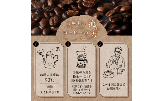 焙煎コーヒーセット(粉)【岐阜県 可児市 コーヒー コーヒー豆 中煎り 深煎り ドリップコーヒー 生豆 飲料 レギュラーコーヒー パック 新鮮 リラックス お取り寄せ 】