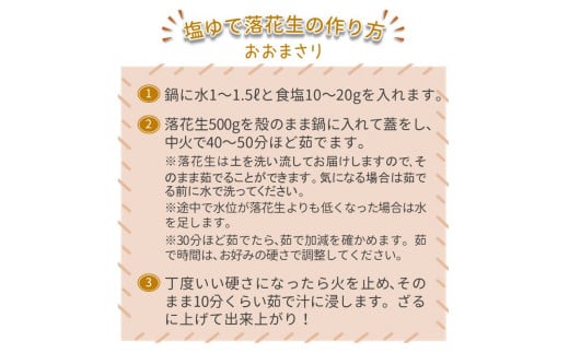 【予約受付】落花生 おおまさり 2.5kg 殻付き 生落花生