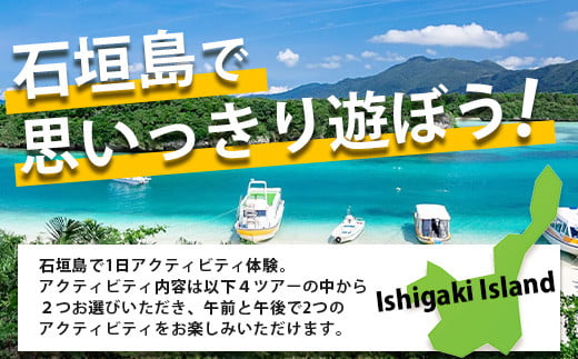 石垣島の自然を満喫！石垣島1日アクティビティ (利用券 1名様分) NS-2