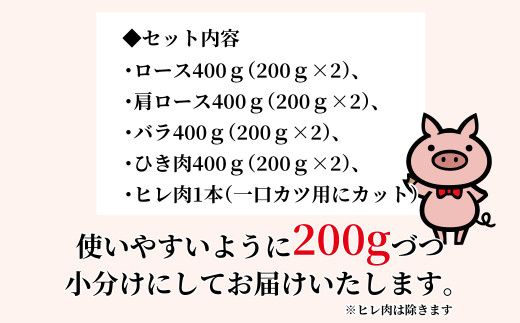 柏幻霜ポークの定期便（毎月１回３ヶ月）