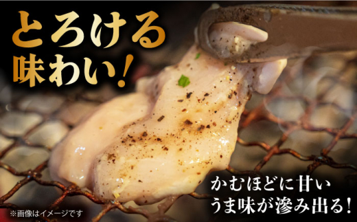 超希少部位！豚てっぽう塩&ニンニク味噌ホルモン焼き食べ比べセット計600g（300g×2種×各1パック） 長崎県/ダイニング味遊 [42ACAG092]