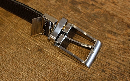 SHRUNKEN LEATHER ELASTIC BELT [KMK-0112]