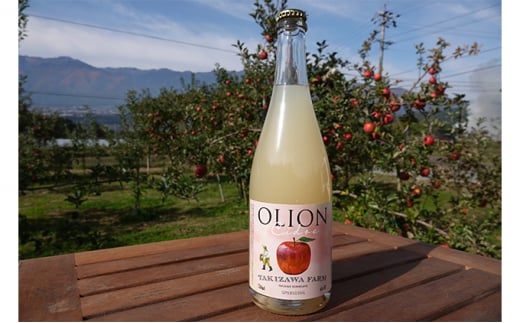 【信州産りんご】甘口シードル「OLION」（750ml×1本）[№5659-1270]