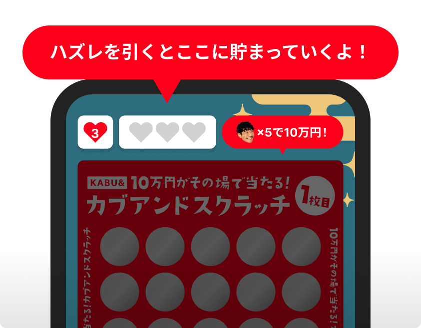 ラルスクラッチ カブアンドスクラッチ【12月版】 | KABU& | 株がもらえるカブアンド