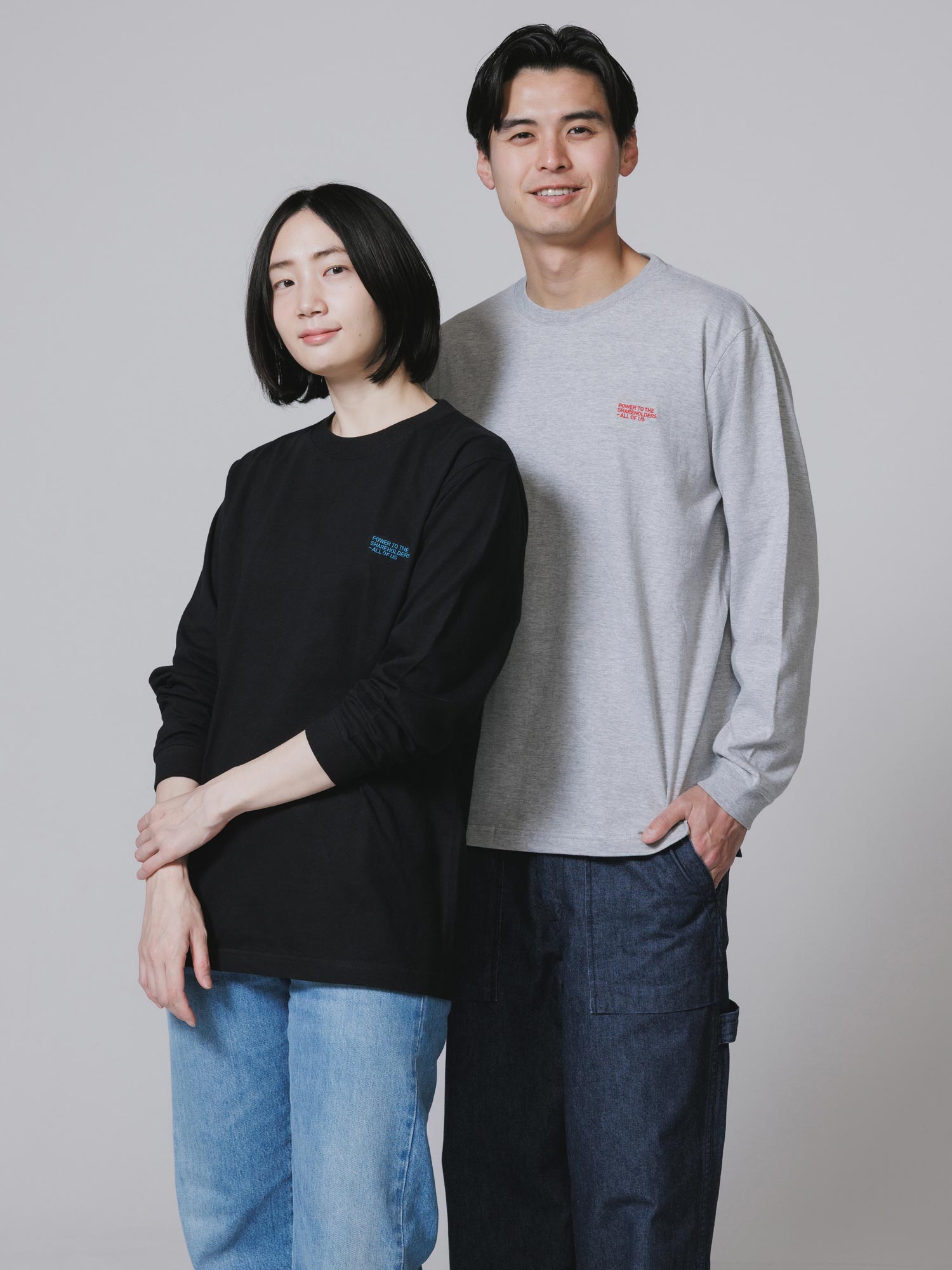 第2期株主誕生記念 メッセージロングスリーブTシャツ