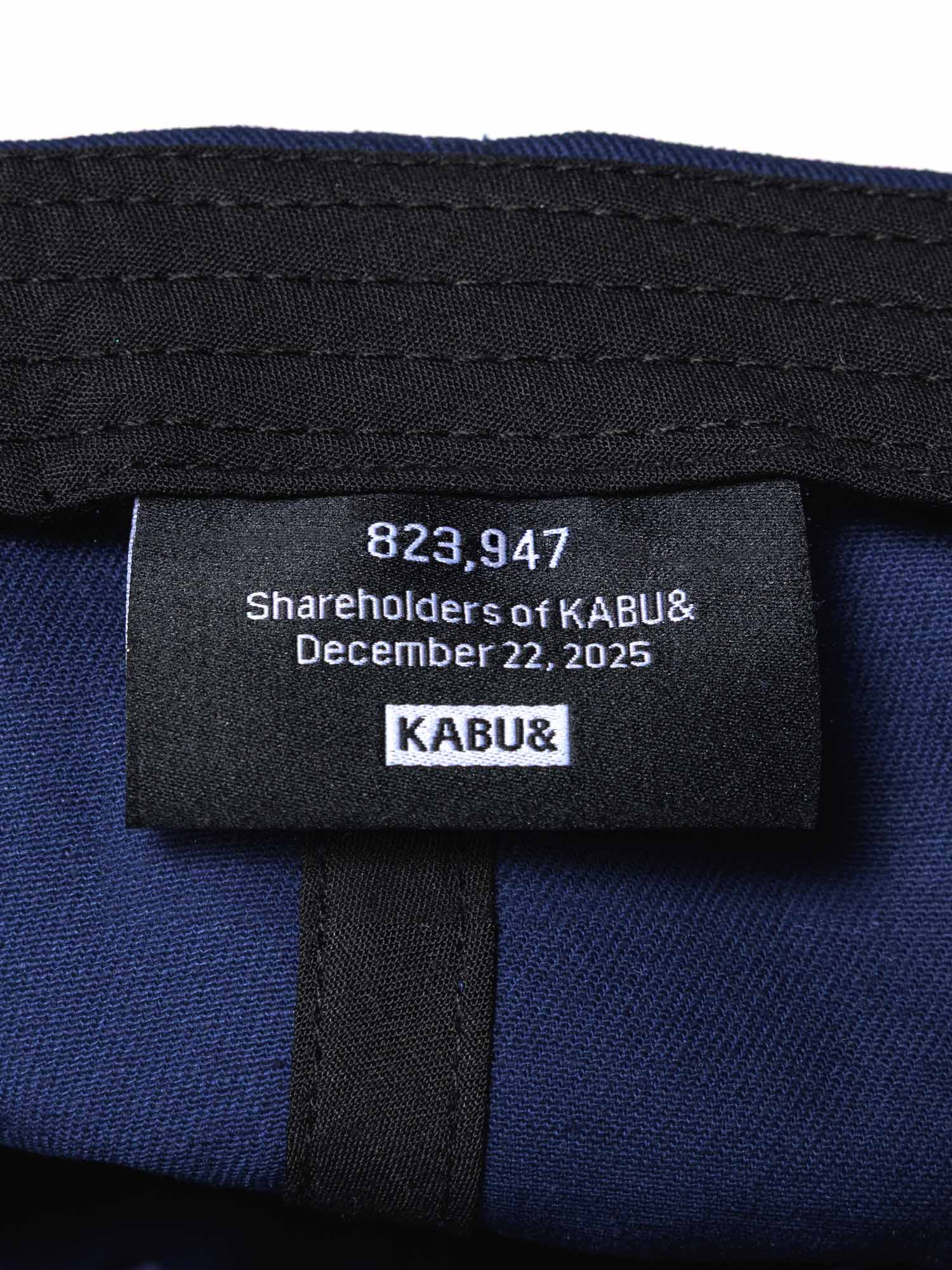 第2期株主誕生記念 &キャップ