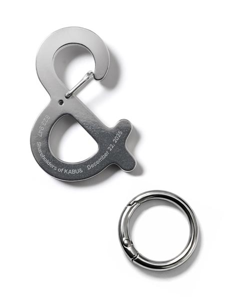 第2期株主誕生記念 &カラビナ