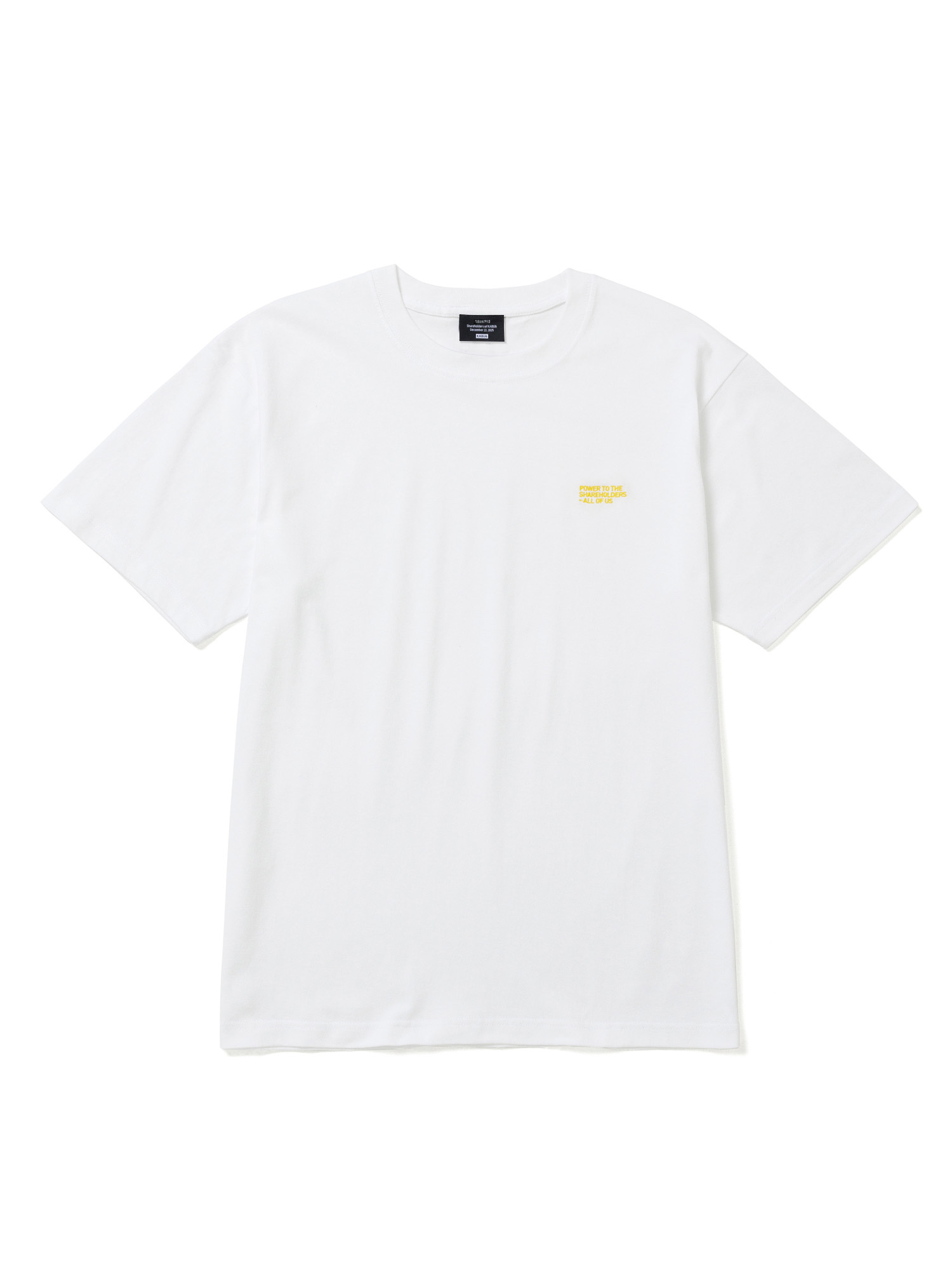 第3期株主誕生記念 メッセージTシャツ