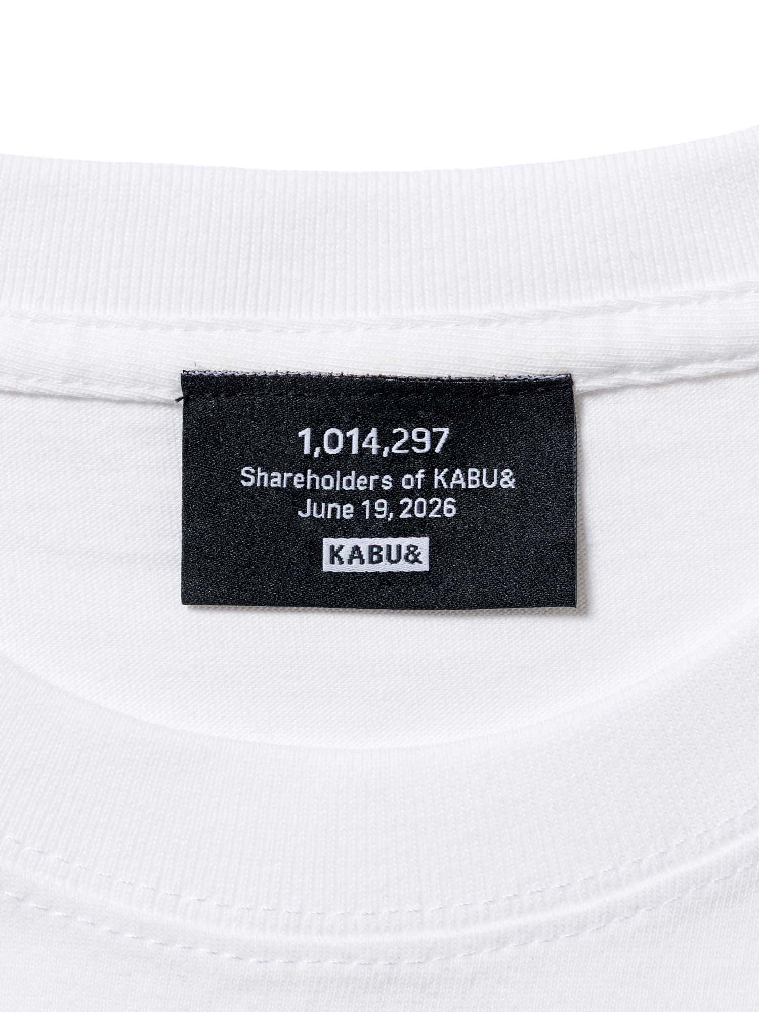 第3期株主誕生記念 メッセージTシャツ