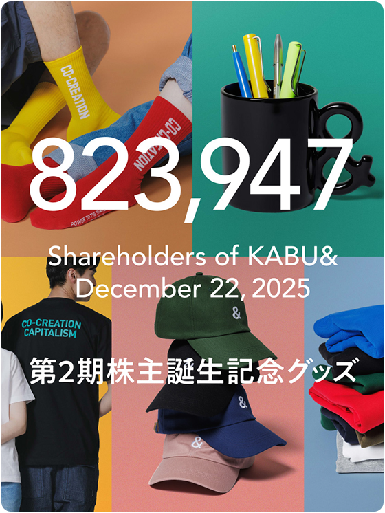 第2期株主誕生記念グッズ